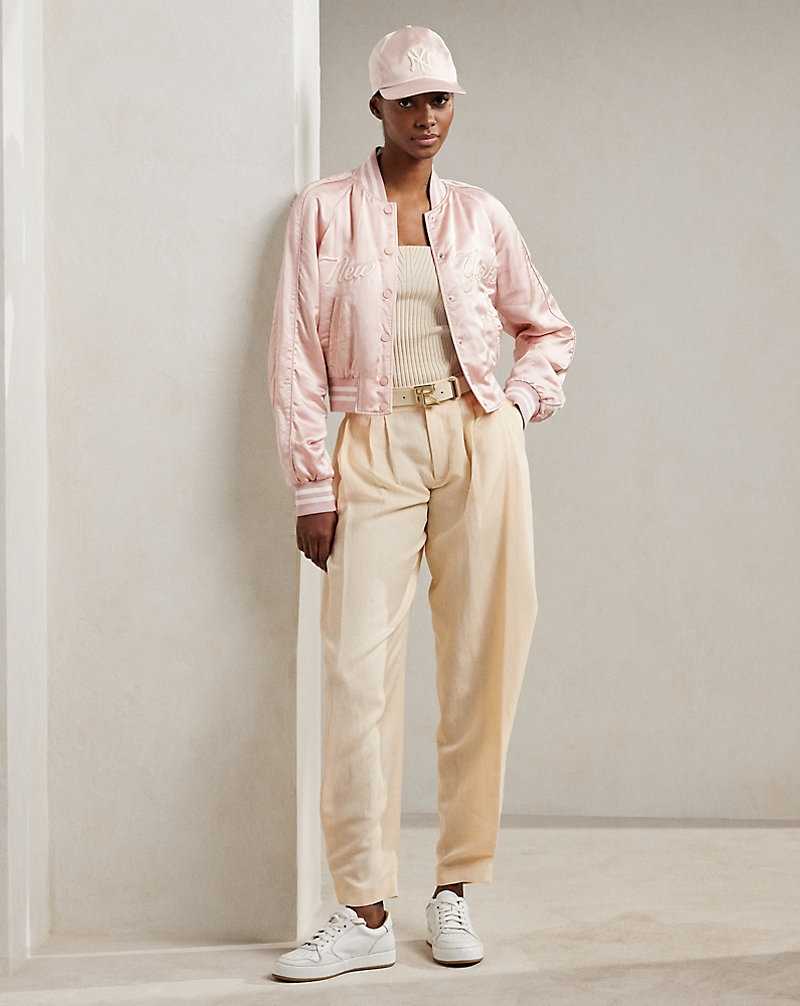 Chamarras Ralph Lauren Ralph Lauren Collection Yankees Mujer Blush | HGISCAK-23 - vista 3