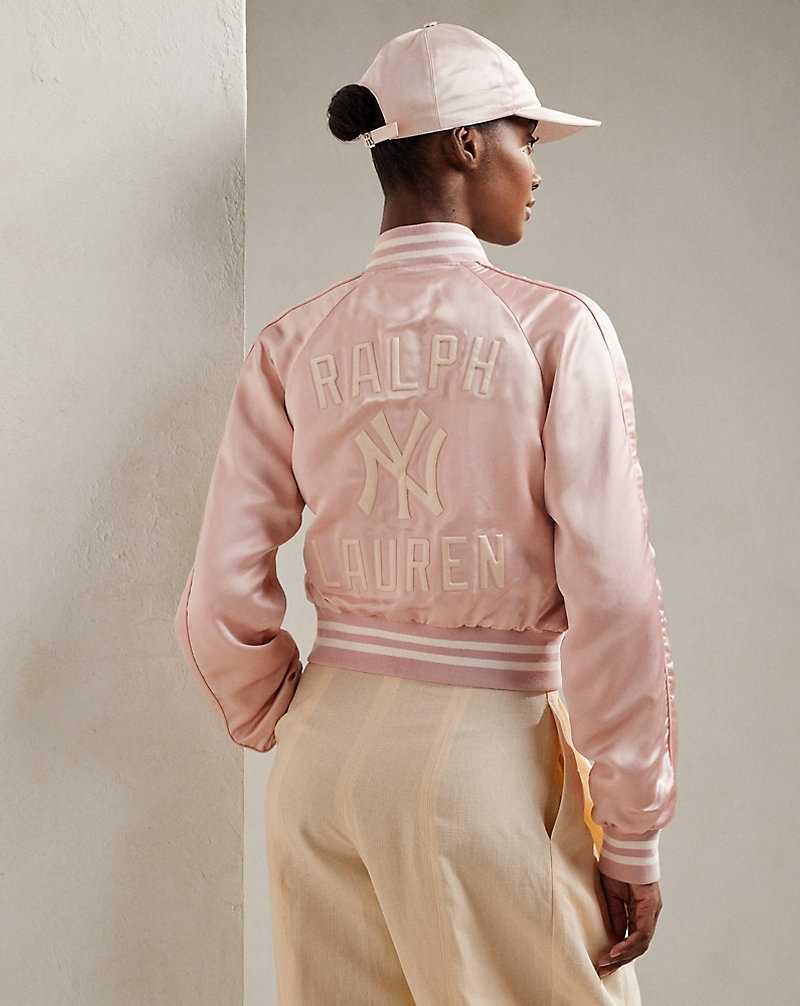 Chamarras Ralph Lauren Ralph Lauren Collection Yankees Mujer Blush | HGISCAK-23 - vista 4