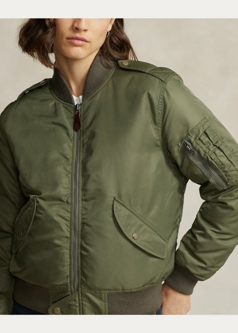 Chamarras Reversible Down Bomber Mujer Marrom | JCRN08756 - vista 2