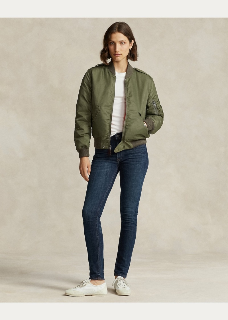 Chamarras Reversible Down Bomber Mujer Marrom | JCRN08756 - vista 5