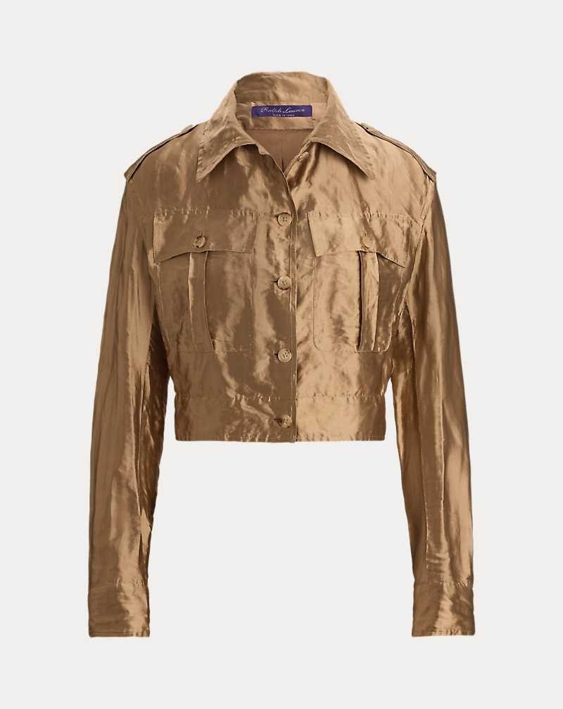 Chamarras Ralph Lauren Seona Metallic Organza Field Mujer Cobra | KICHLFR-48 - vista 2