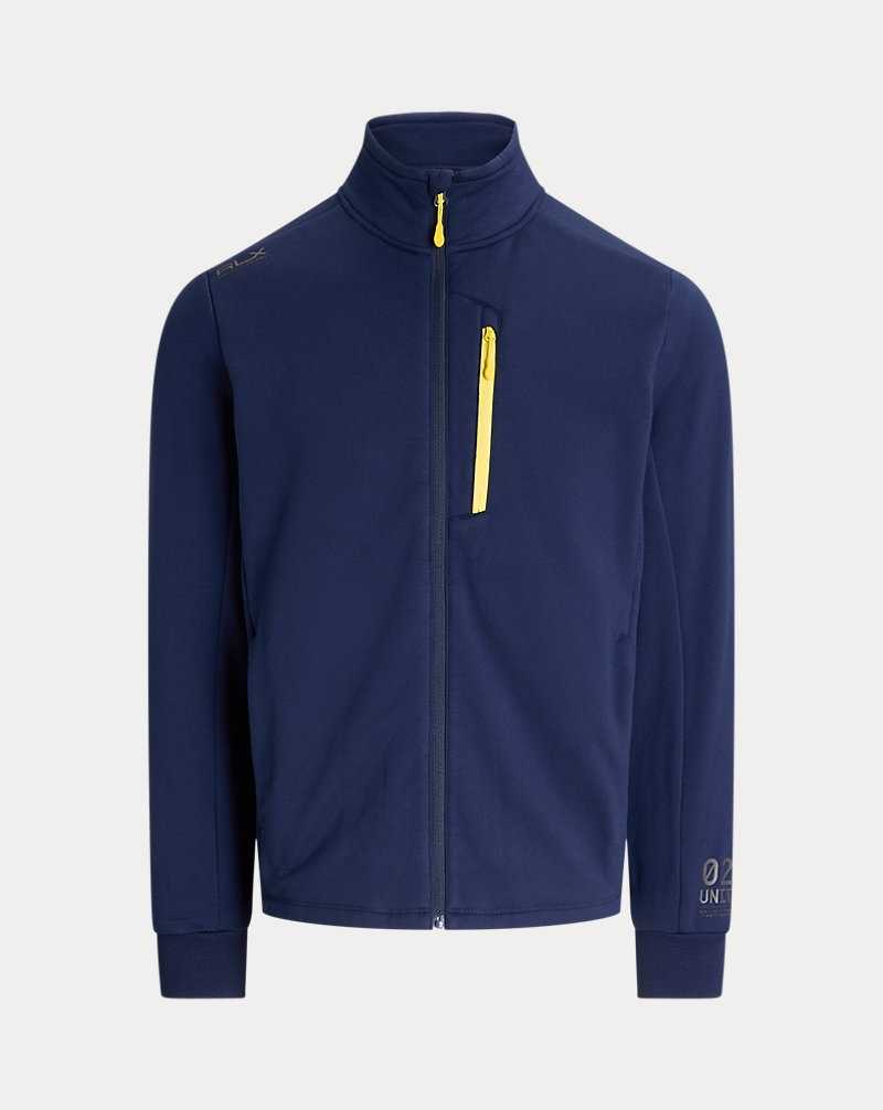 Chamarras Ralph Lauren Stretch Fleece Mockneck Hombre Azul Marino | VQGMLPN-50 - vista 2