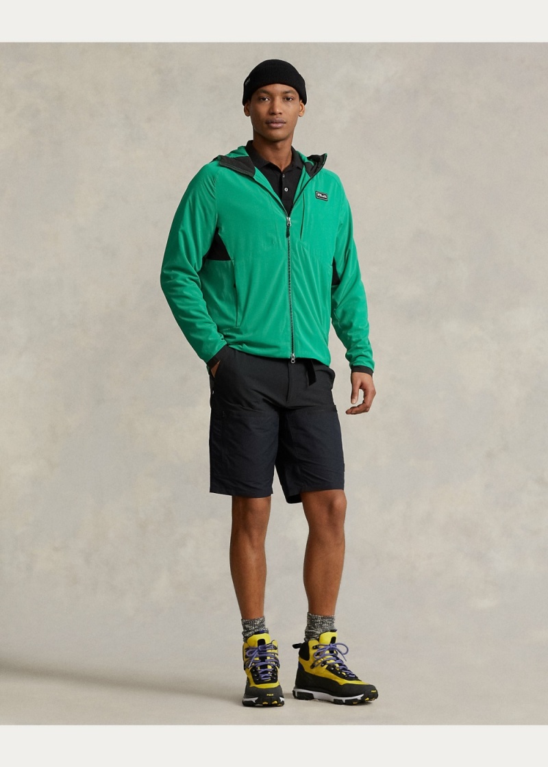 Chamarras Stretch Ripstop Encapuchado Hombre Verdes | ILTW26109 - vista 2