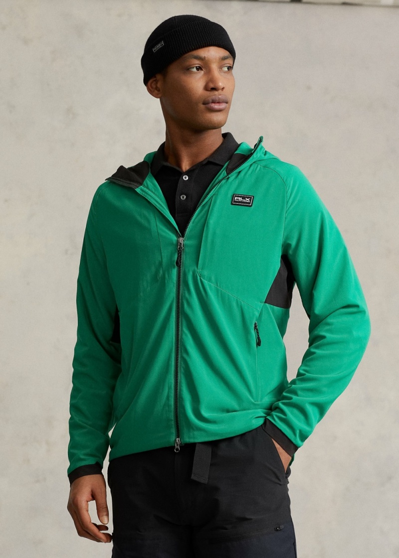 Chamarras Stretch Ripstop Encapuchado Hombre Verdes | ILTW26109 - vista 1