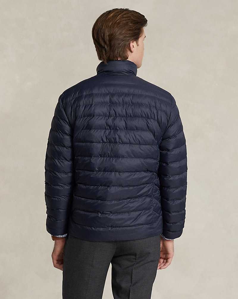 Chamarras Ralph Lauren The Colden Packable Hombre Azul Marino | XOLMUCS-81 - vista 4