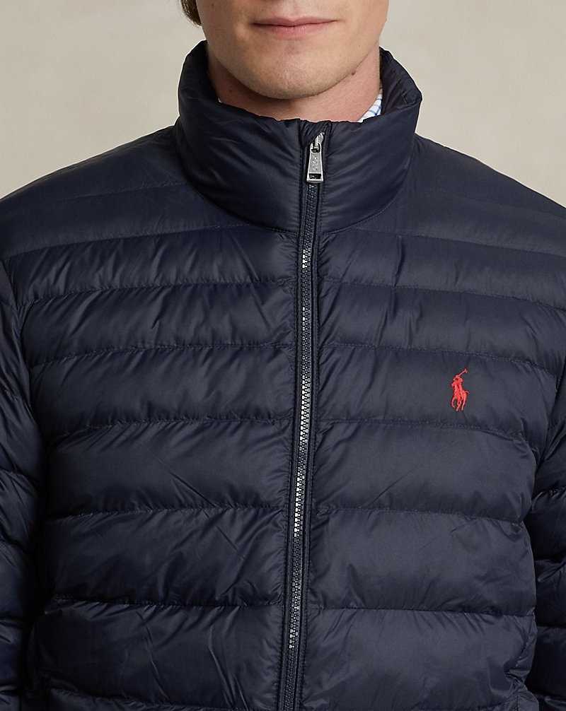 Chamarras Ralph Lauren The Colden Packable Hombre Azul Marino | XOLMUCS-81 - vista 5