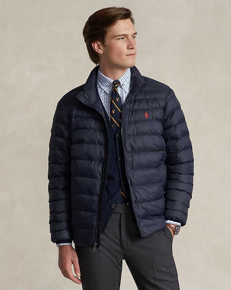 Chamarras Ralph Lauren The Colden Packable Hombre Azul Marino | XOLMUCS-81 - vista 1
