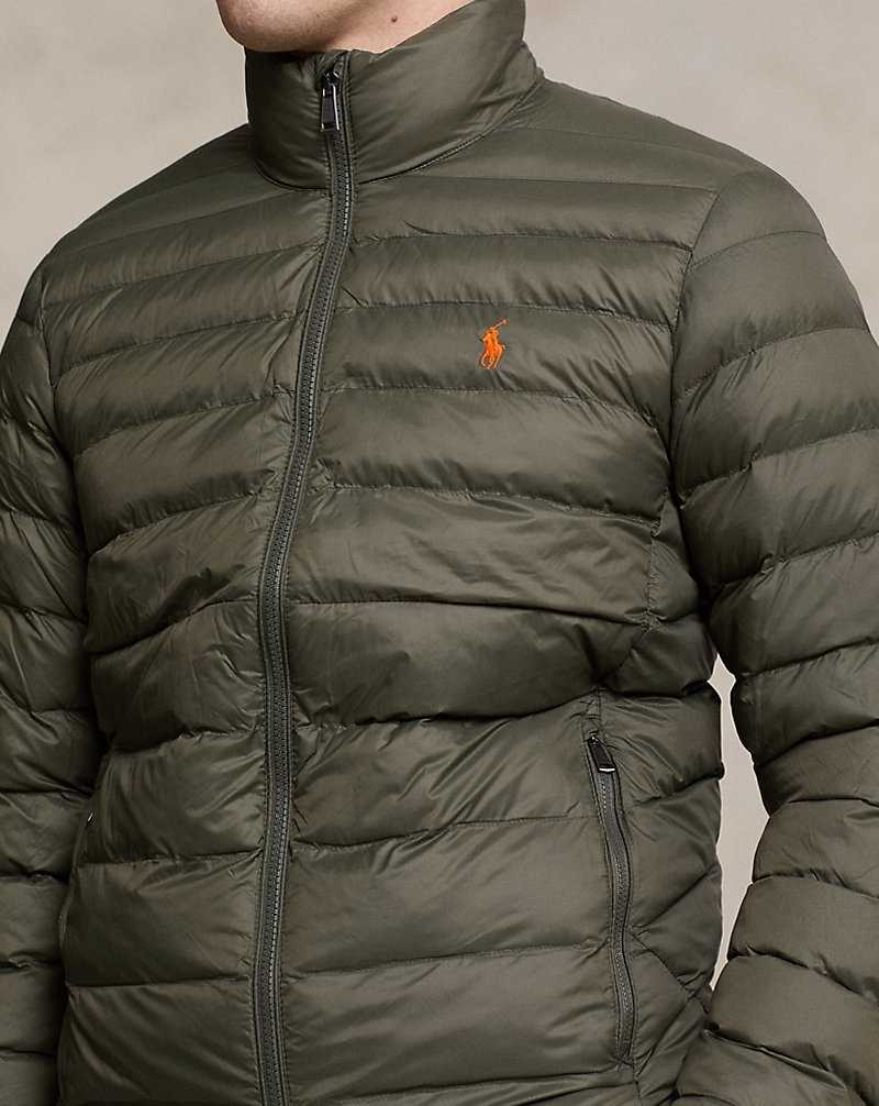 Chamarras Ralph Lauren The Colden Packable Hombre Azules | LOQYRME-76 - vista 5