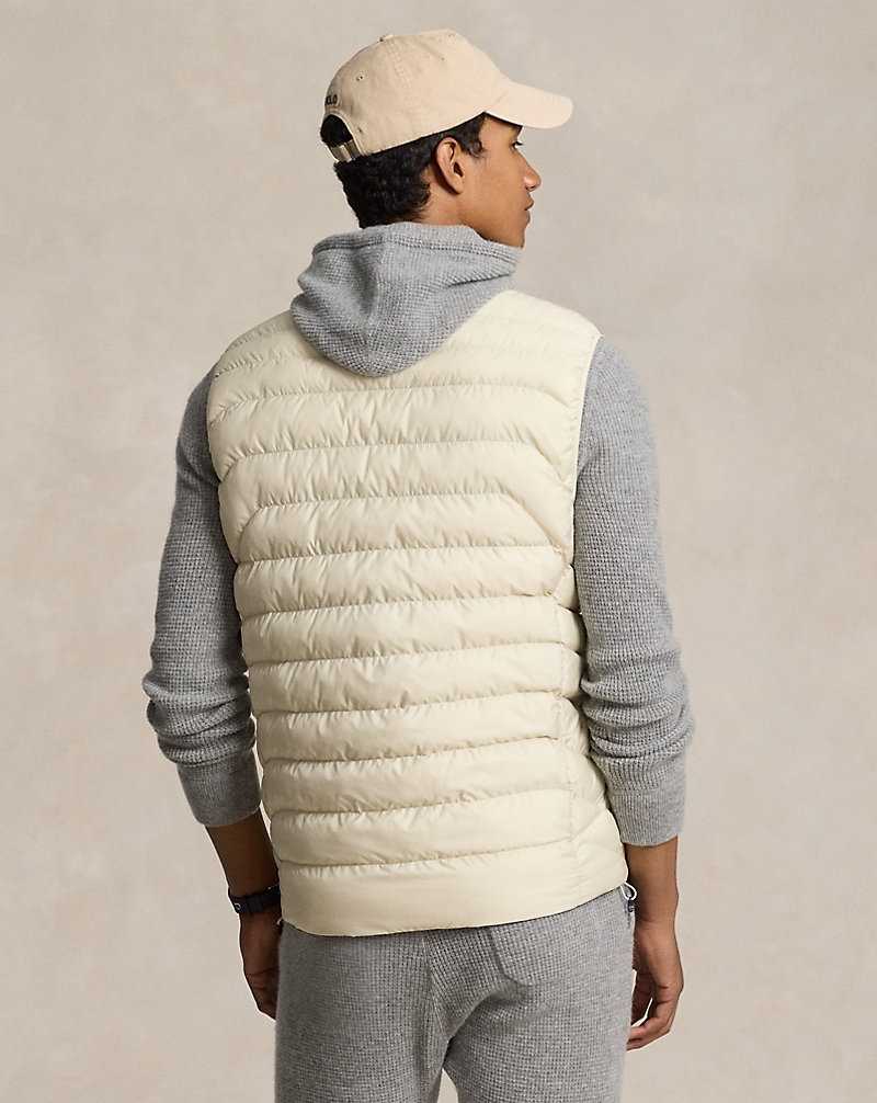 Chamarras Ralph Lauren The Colden Packable Gilet Hombre Basic Sand | MFZRNTP-16 - vista 4