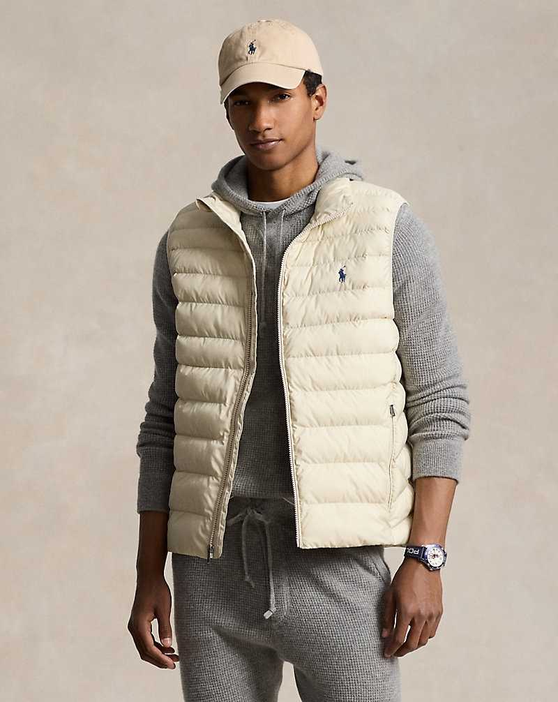 Chamarras Ralph Lauren The Colden Packable Gilet Hombre Basic Sand | MFZRNTP-16 - vista 1