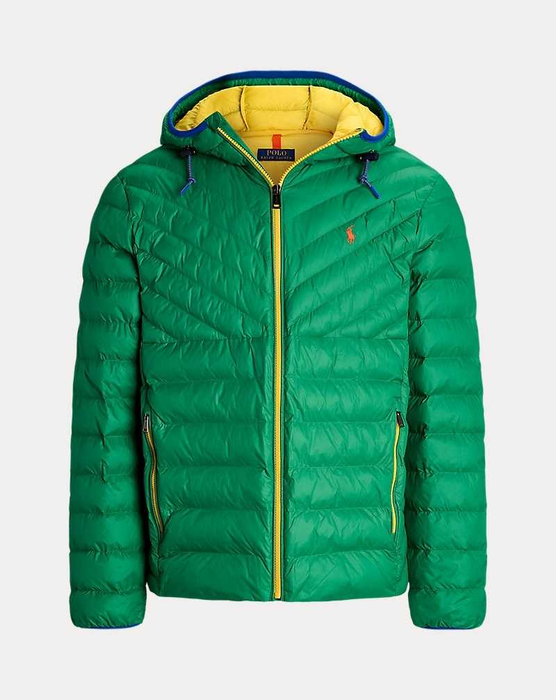 Chamarras Ralph Lauren The Colden Packable Hombre Verdes | JTAXZIR-72 - vista 2
