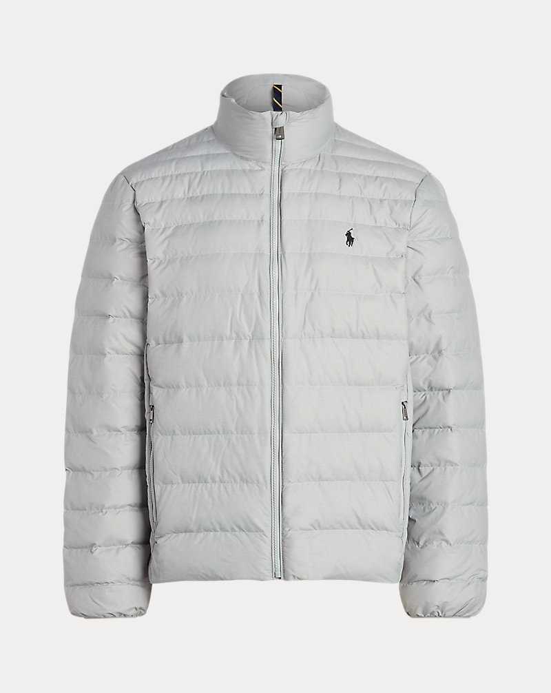 Chamarras Ralph Lauren The Colden Packable Hombre Grises Claro | KNMHZBX-53 - vista 2