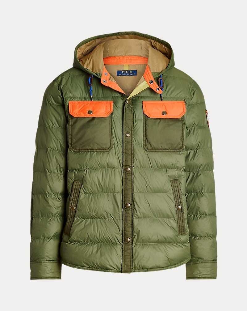 Chamarras Ralph Lauren The Colden Water-Repellent Hombre Garden Trail Multi | GDKPHRJ-72 - vista 2