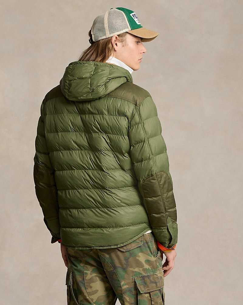 Chamarras Ralph Lauren The Colden Water-Repellent Hombre Garden Trail Multi | GDKPHRJ-72 - vista 4