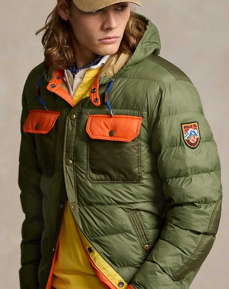 Chamarras Ralph Lauren The Colden Water-Repellent Hombre Garden Trail Multi | GDKPHRJ-72 - vista 5