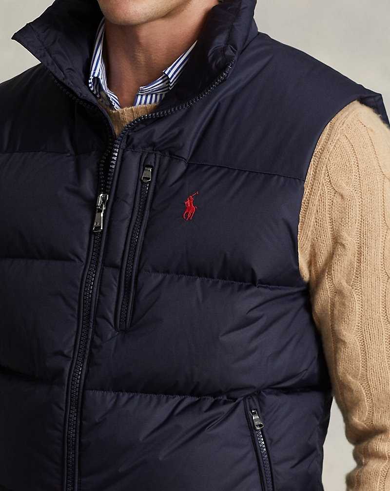 Chamarras Ralph Lauren The Gorham Down Gilet Hombre Azul Marino | QGANVTH-61 - vista 5