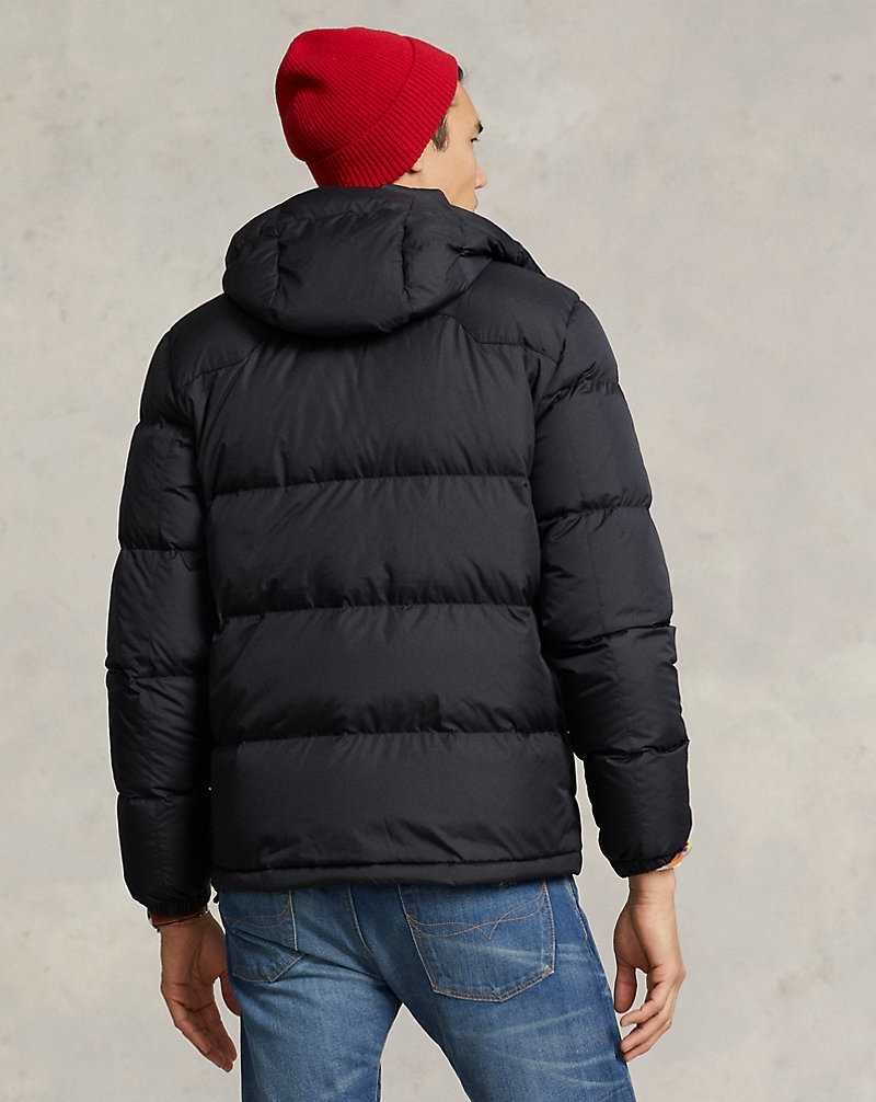 Chamarras Ralph Lauren The Gorham Down Hombre Negros | ZPUJLEW-56 - vista 4