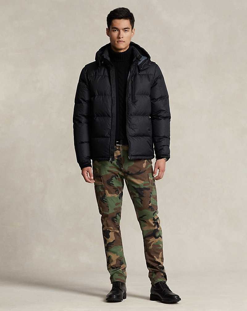Chamarras Ralph Lauren The Gorham Down Hombre Negros | EVPCWZD-04 - vista 3