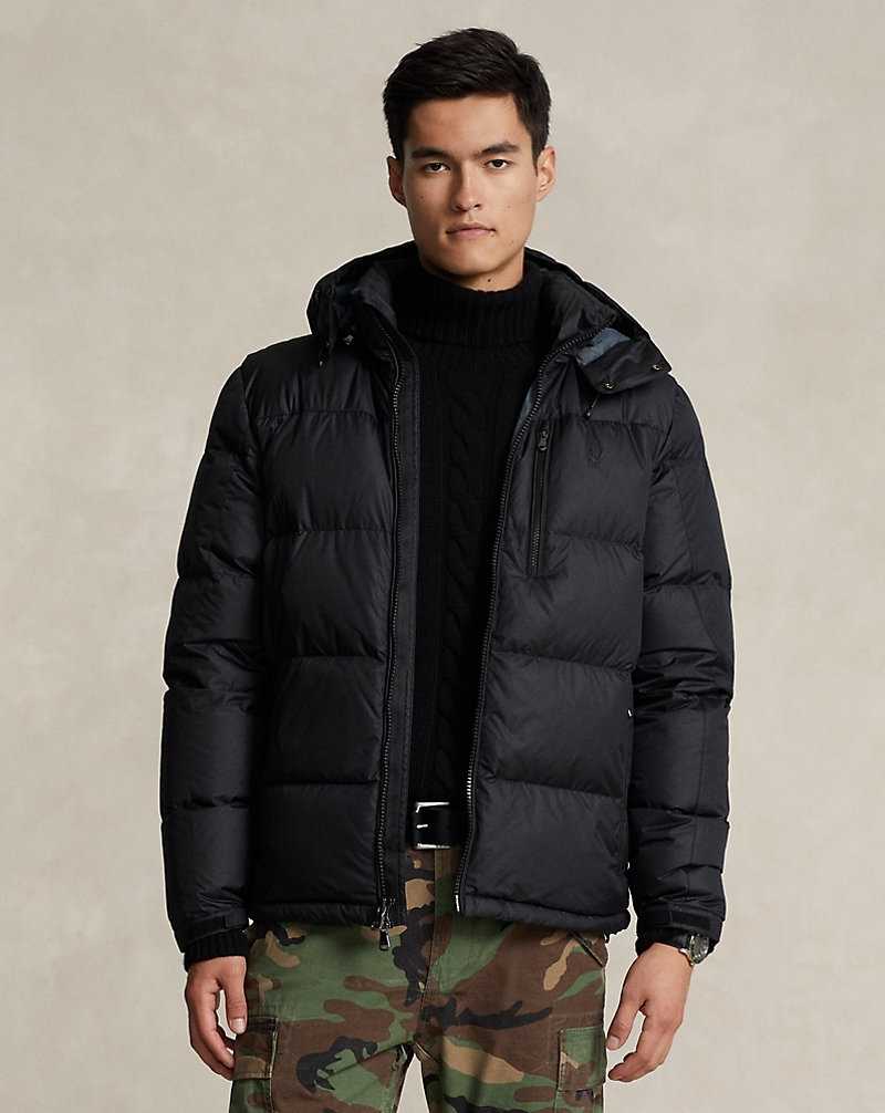 Chamarras Ralph Lauren The Gorham Down Hombre Negros | EVPCWZD-04 - vista 1