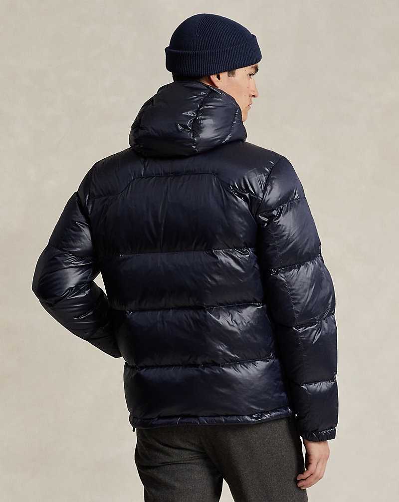Chamarras Ralph Lauren The Gorham Glossed Down Hombre Azul Marino | ESGUMLN-24 - vista 4