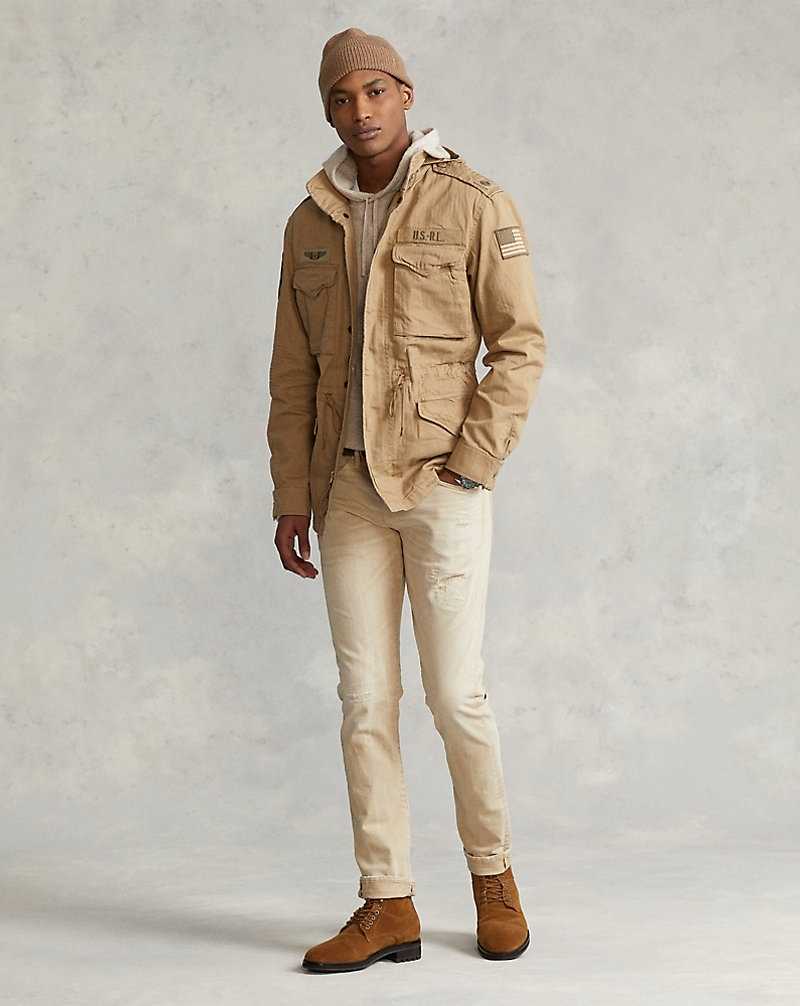 Chamarras Ralph Lauren The Iconic Field Hombre Kaki | WRIMODU-89 - vista 3