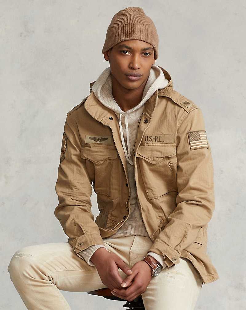 Chamarras Ralph Lauren The Iconic Field Hombre Kaki | WRIMODU-89 - vista 1