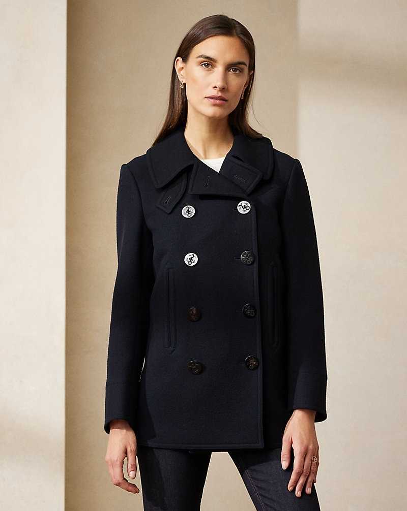 Chamarras Ralph Lauren The Peacoat Mujer Midnight | PSHXUNO-92 - vista 1