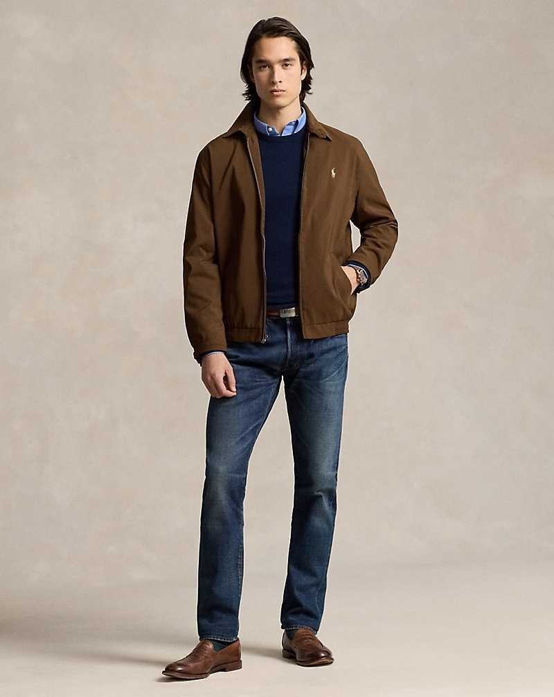 Chamarras Ralph Lauren Twill Bi-Swing Hombre Marrom | NSCHORB-26 - vista 3