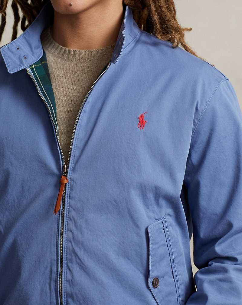 Chamarras Ralph Lauren Twill Hombre Azules | NDCRLXT-81 - vista 5