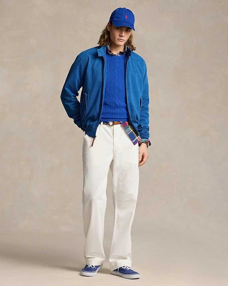 Chamarras Ralph Lauren Twill Hombre Azules | YRVLCOH-39 - vista 3