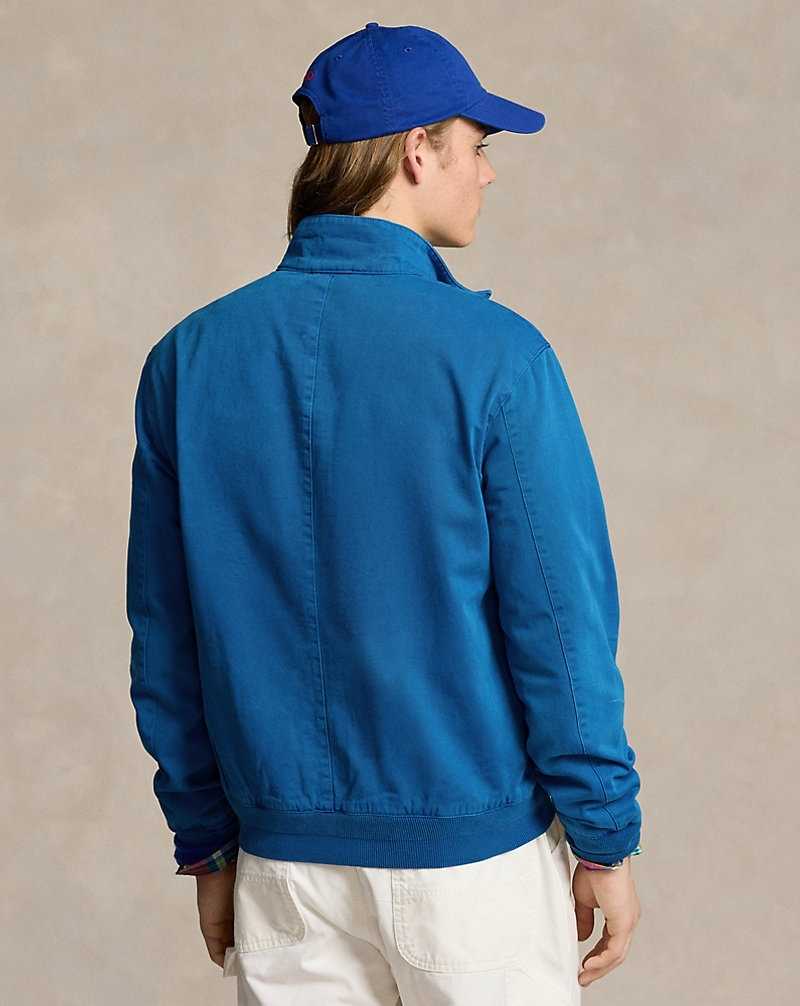 Chamarras Ralph Lauren Twill Hombre Azules | YRVLCOH-39 - vista 4