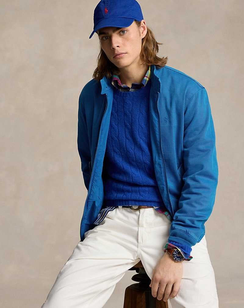 Chamarras Ralph Lauren Twill Hombre Azules | YRVLCOH-39 - vista 5