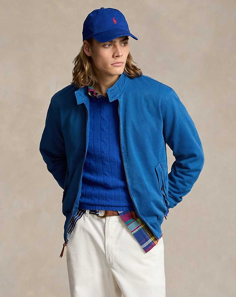 Chamarras Ralph Lauren Twill Hombre Azules | YRVLCOH-39 - vista 1