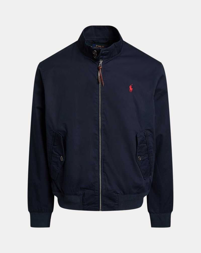 Chamarras Ralph Lauren Twill Hombre Azul Marino | OQYTXNJ-71 - vista 2