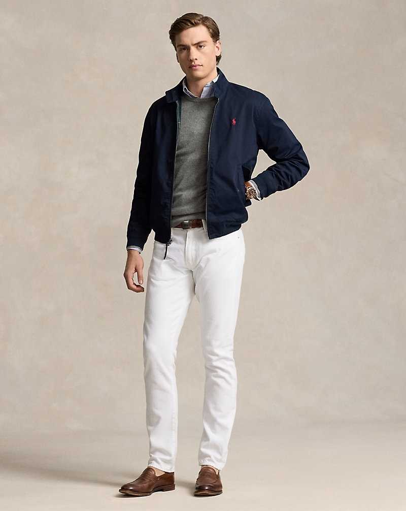 Chamarras Ralph Lauren Twill Hombre Azul Marino | OQYTXNJ-71 - vista 3
