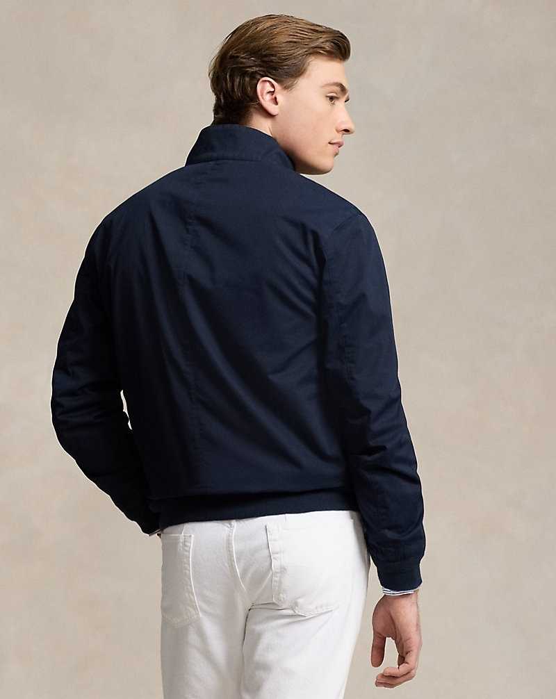 Chamarras Ralph Lauren Twill Hombre Azul Marino | OQYTXNJ-71 - vista 4