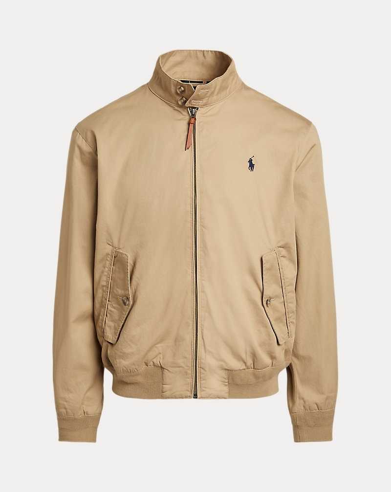 Chamarras Ralph Lauren Twill Hombre Cafe Tan | QDVNLJE-14 - vista 2