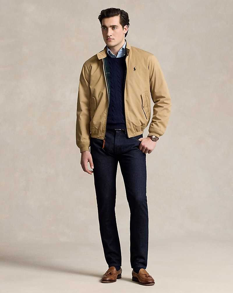 Chamarras Ralph Lauren Twill Hombre Cafe Tan | QDVNLJE-14 - vista 3