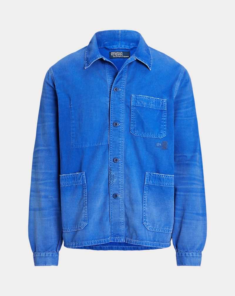 Chamarras Ralph Lauren Twill Utility Hombre Kresage | MWSXAZE-38 - vista 2
