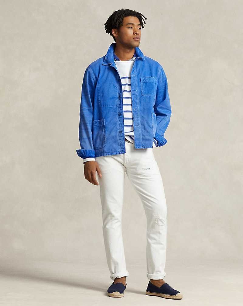 Chamarras Ralph Lauren Twill Utility Hombre Kresage | MWSXAZE-38 - vista 3