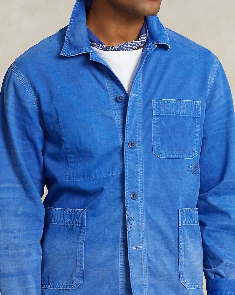 Chamarras Ralph Lauren Twill Utility Hombre Kresage | MWSXAZE-38 - vista 5