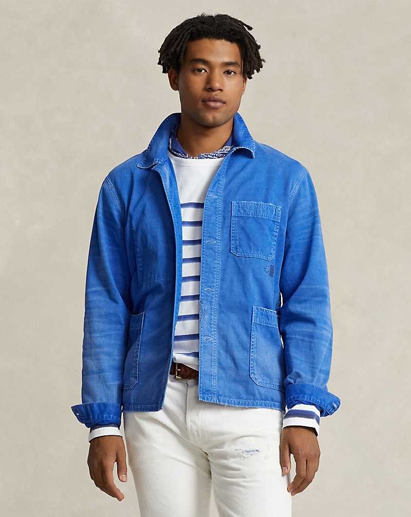 Chamarras Ralph Lauren Twill Utility Hombre Kresage | MWSXAZE-38 - vista 1