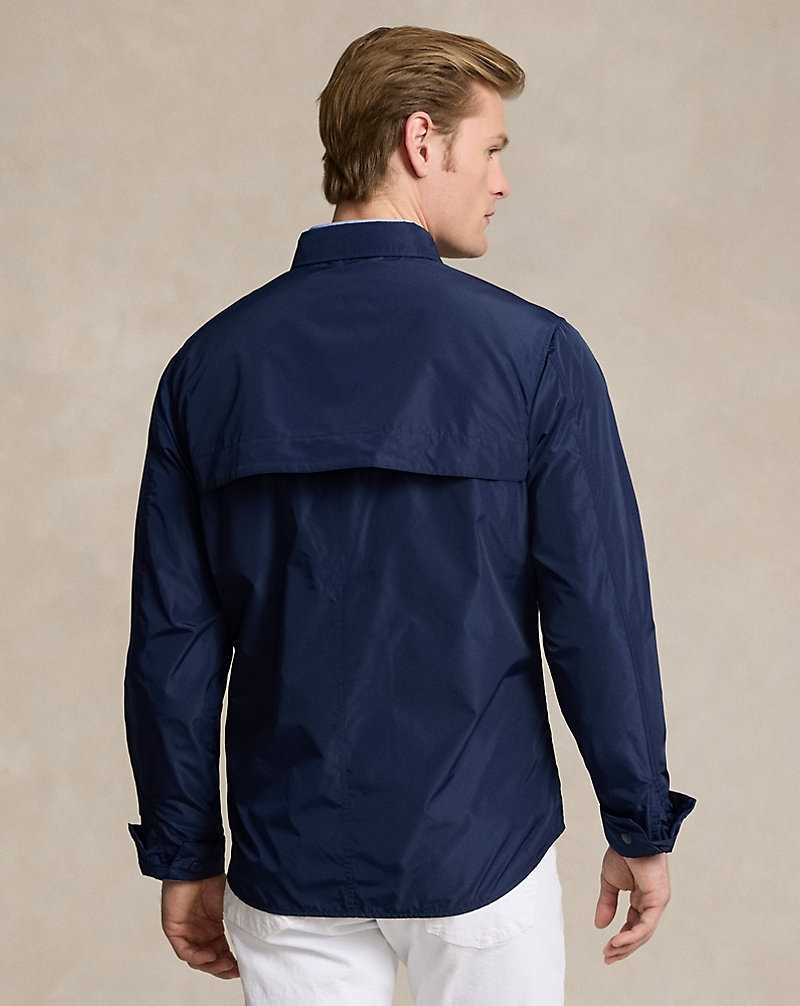 Chamarras Ralph Lauren Utility Hombre Azul Marino | QDVXCKA-79 - vista 4