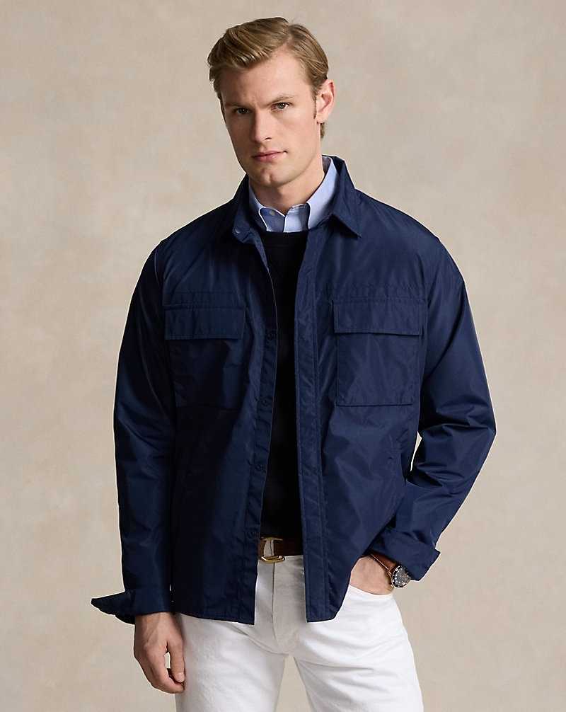 Chamarras Ralph Lauren Utility Hombre Azul Marino | QDVXCKA-79 - vista 1