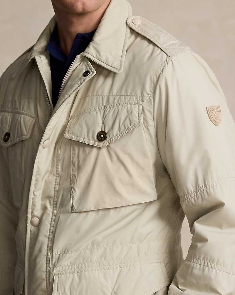 Chamarras Ralph Lauren Water-Repellent Field Hombre Grises | IWCGSXE-80 - vista 5
