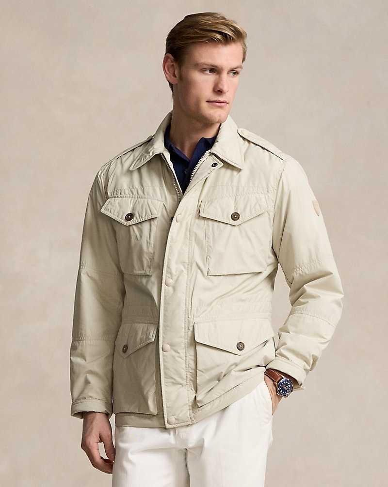 Chamarras Ralph Lauren Water-Repellent Field Hombre Grises | IWCGSXE-80 - vista 1
