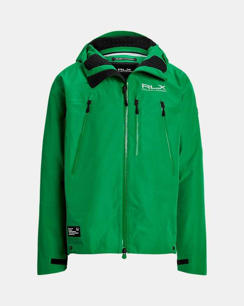 Chamarras Ralph Lauren Water-Repellent Hooded Hombre Verdes | OARLESI-09 - vista 2