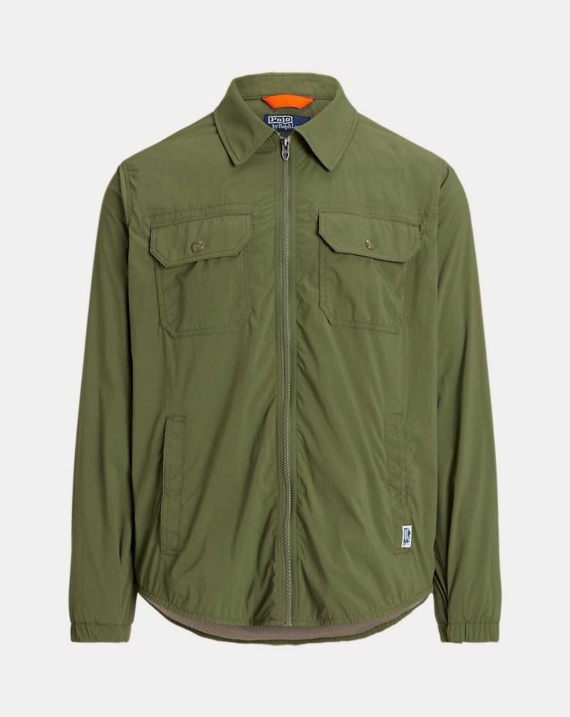 Chamarras Ralph Lauren Water-Repellent Hombre Azules | TWDKANY-94 - vista 2