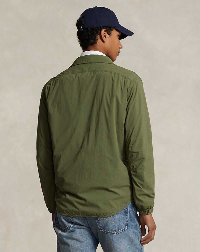 Chamarras Ralph Lauren Water-Repellent Hombre Azules | TWDKANY-94 - vista 4