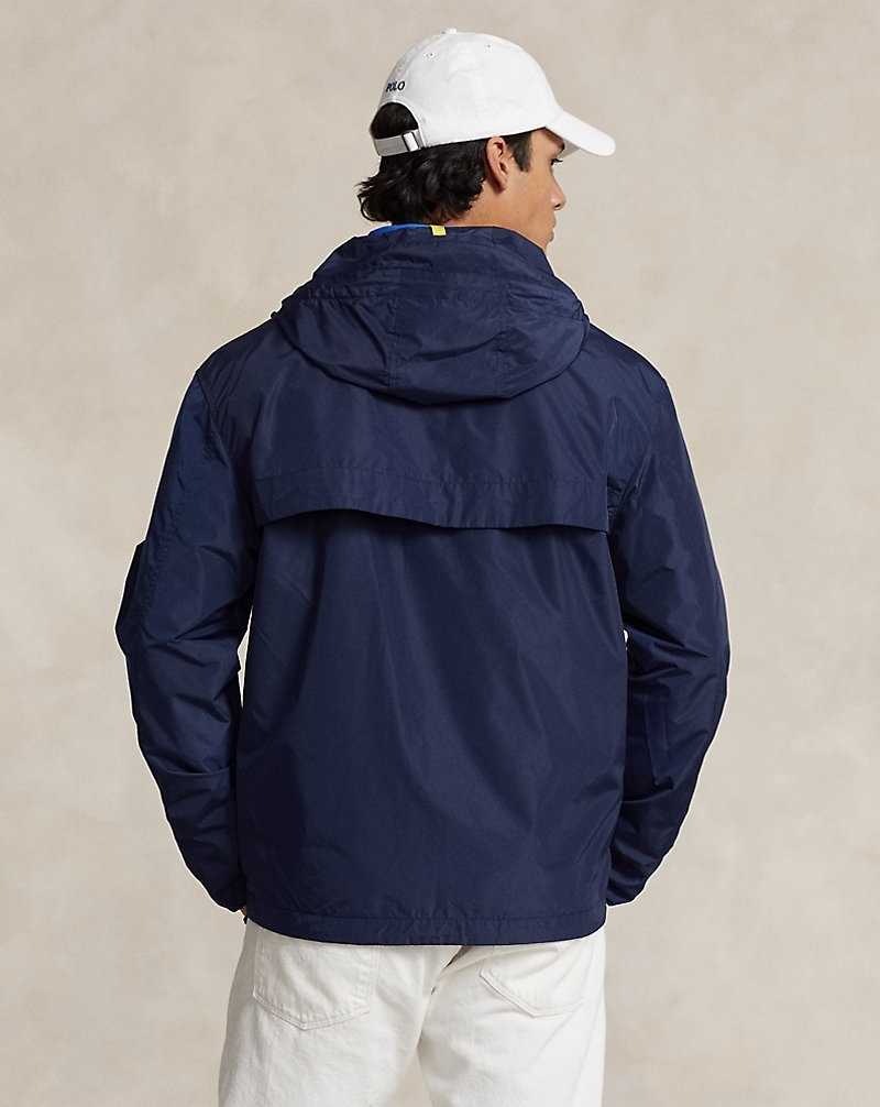 Chamarras Ralph Lauren Water-Repellent Hooded Hombre Azul Marino | UICYOHX-15 - vista 4